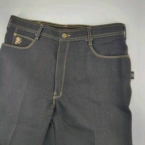 Braxton Designer Denim Stretch‎ Jeans Women Black 36x30